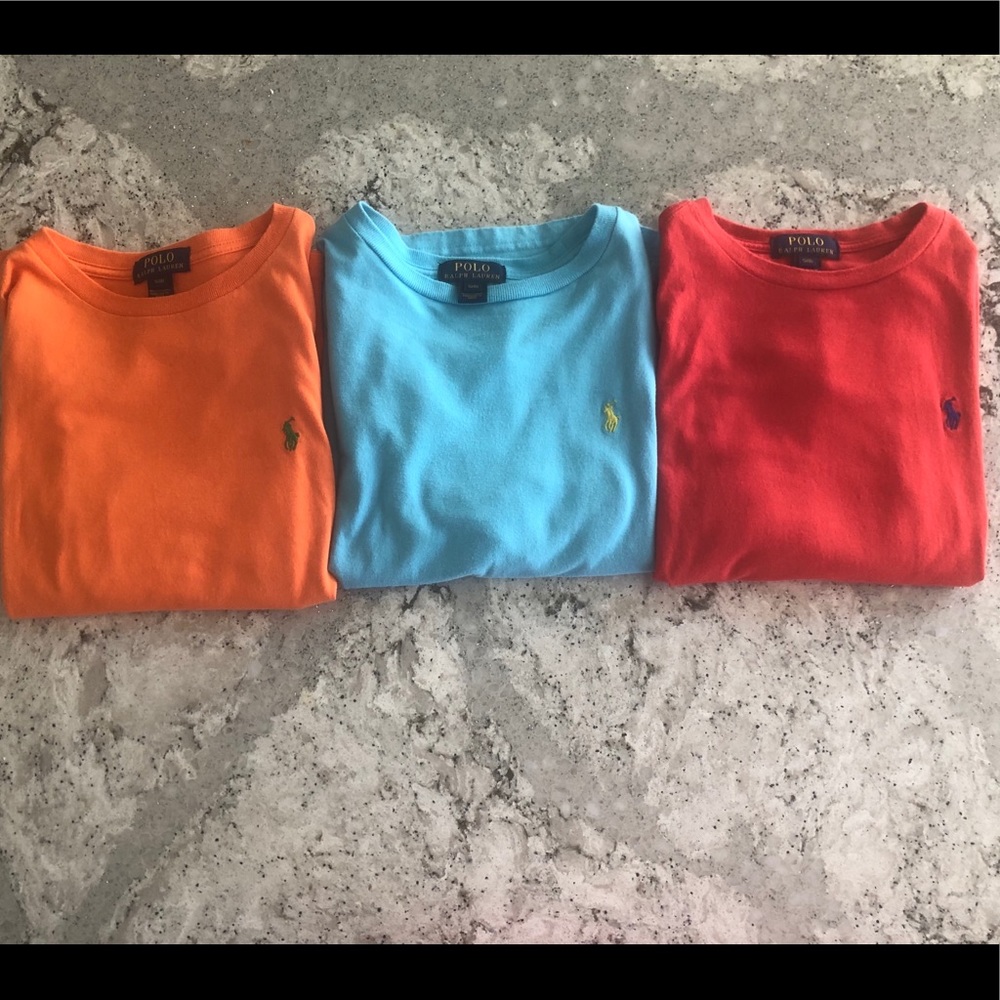 Bundle of 3 Polo Cotton Jersey Long-Sleeve